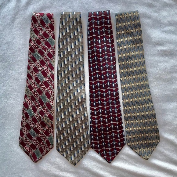 Set of four men’s ties - Picture 2 of 4